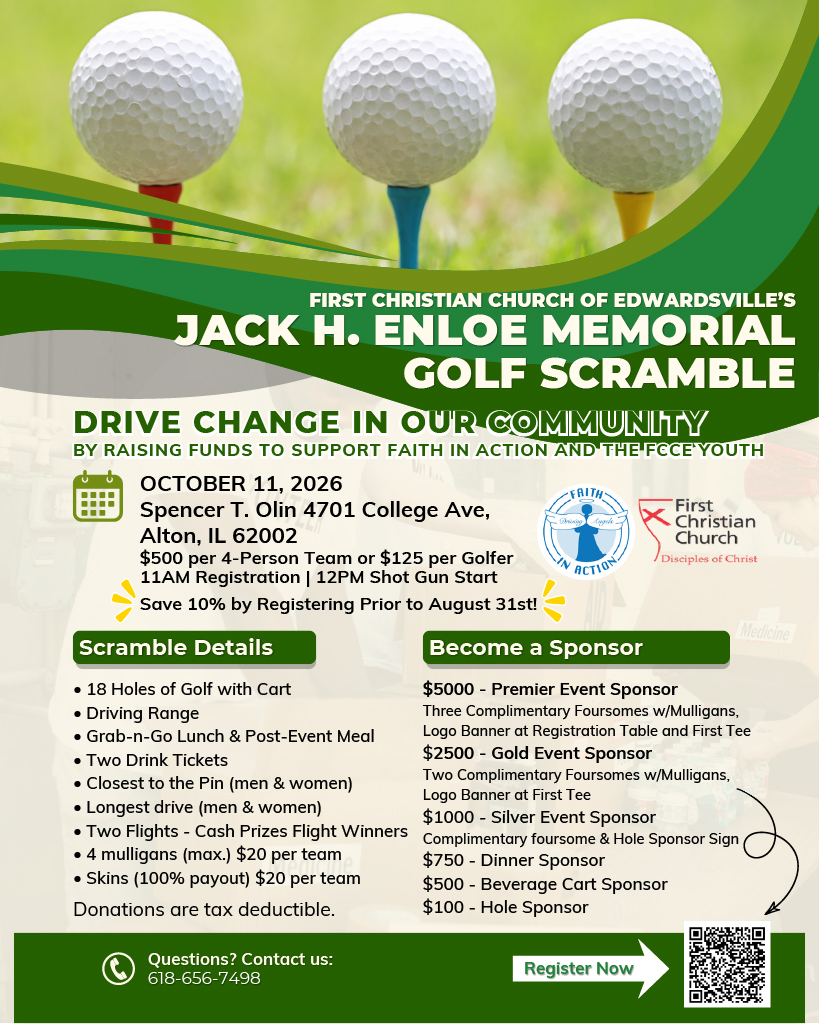 2026 Golf Scramble Flyer - FCC Edwardsville